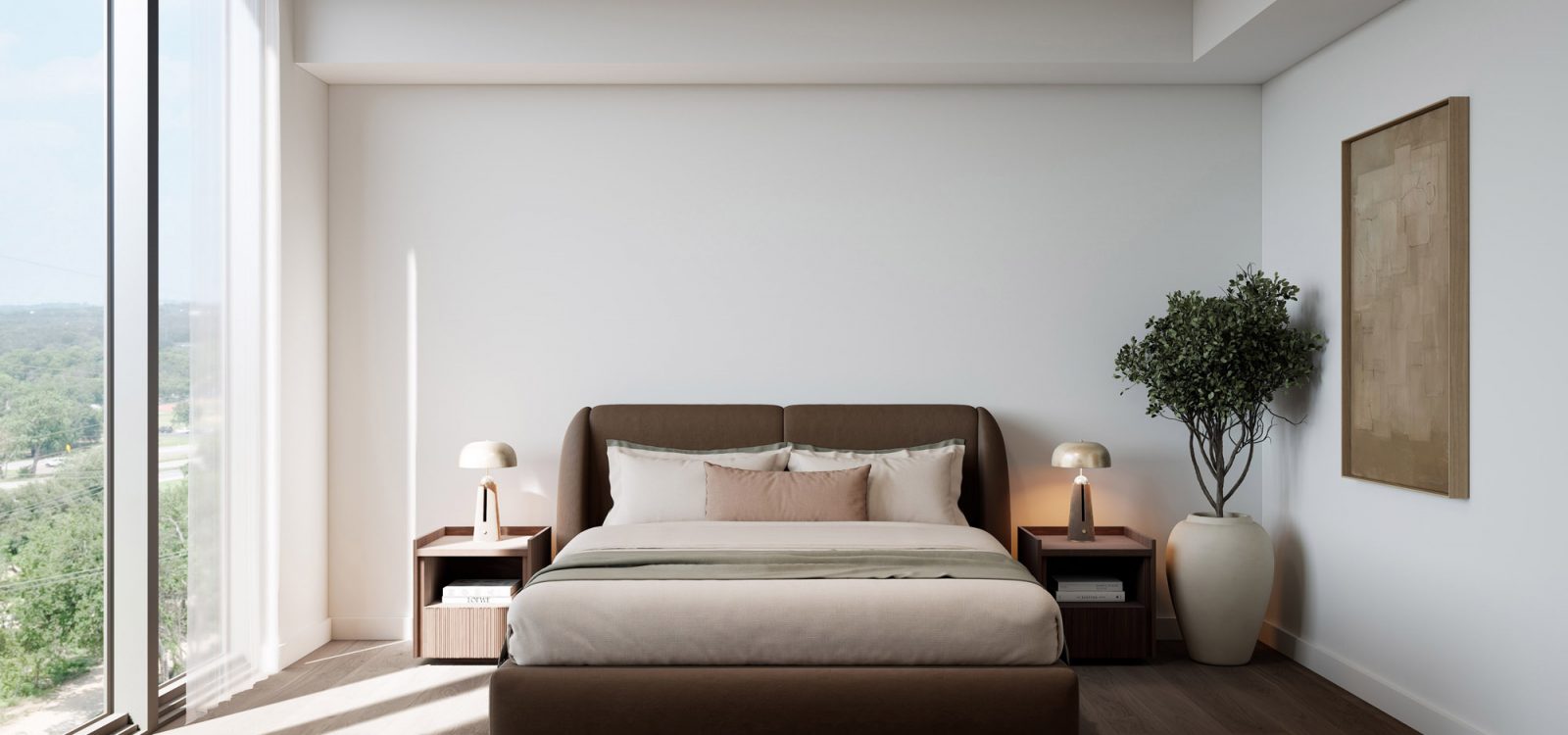 The Belvedere - Master Bedroom